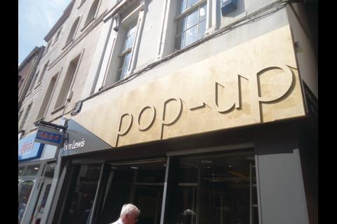 John Lewis pop-up, Exeter